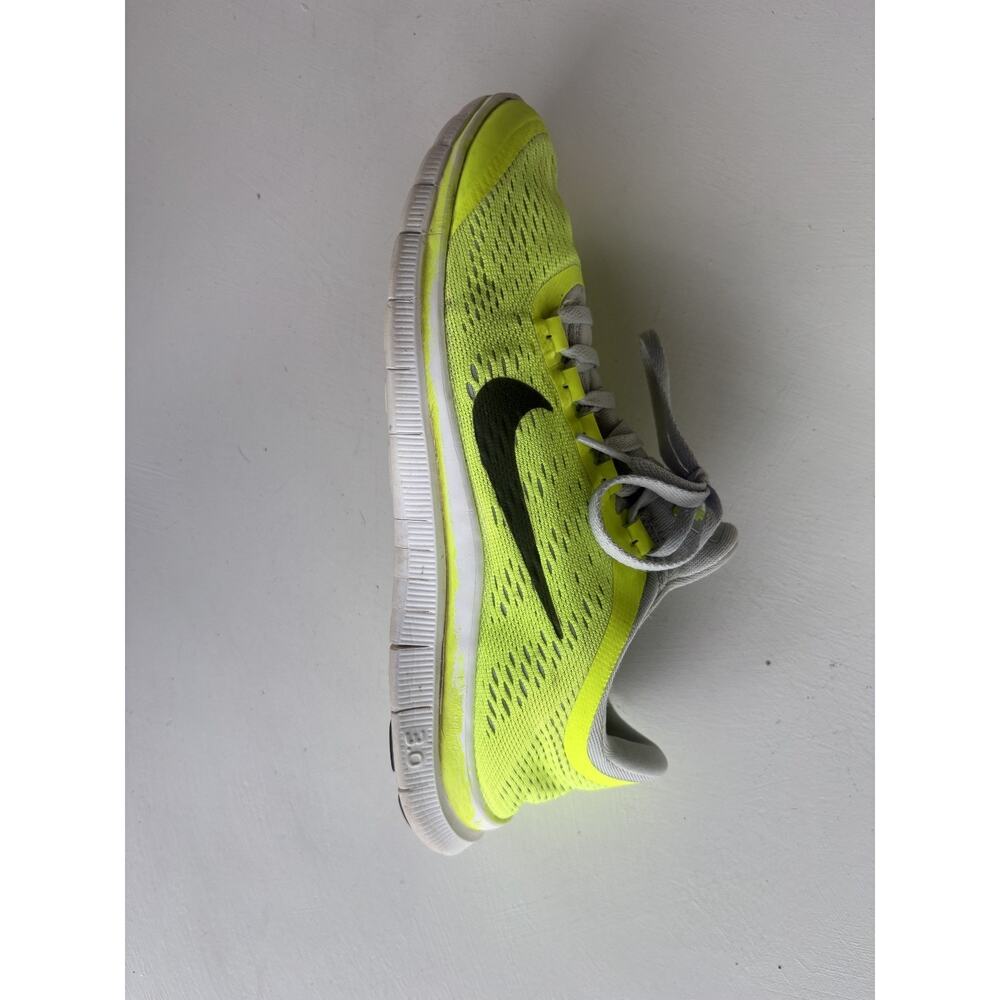 Nike Free RN Flyknit Running Shoes Womens Size 9 Volt Yellow 580392-700 Used - Picture 5 of 7